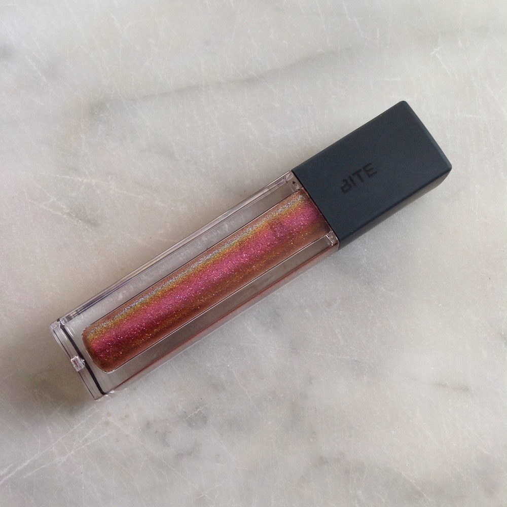Bite Beauty prismatic creme lip gloss rose pearl